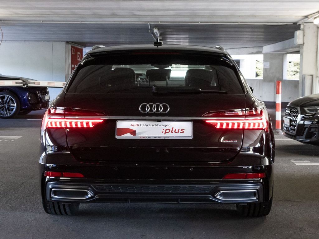 Audi A6 2023 г. Чёрный, пробег 42635 км