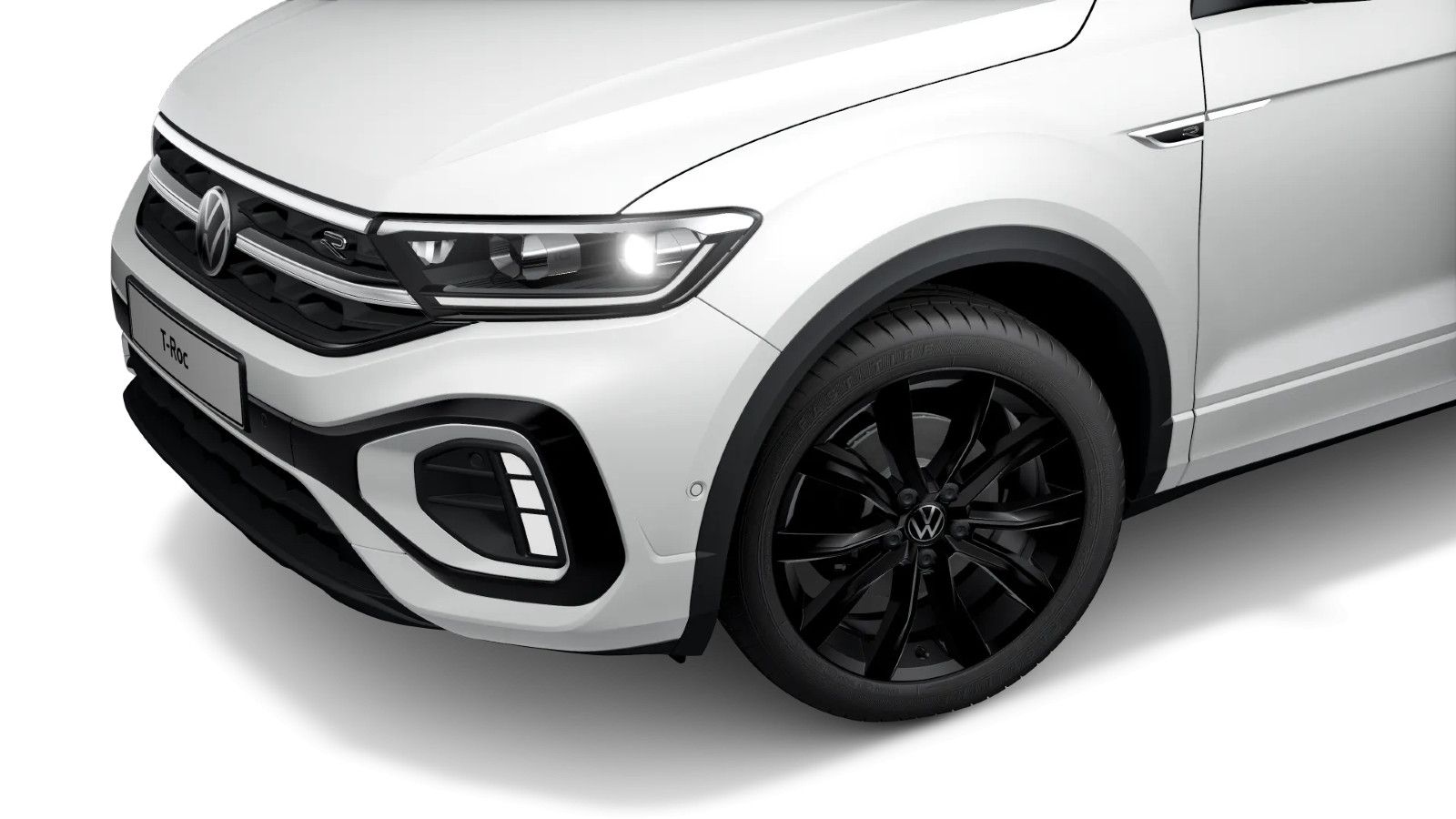 Volkswagen T-Roc 2022 г. Белый, пробег 22800 км