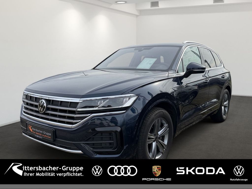 Volkswagen Touareg 2023 г. Синий, пробег 45067 км