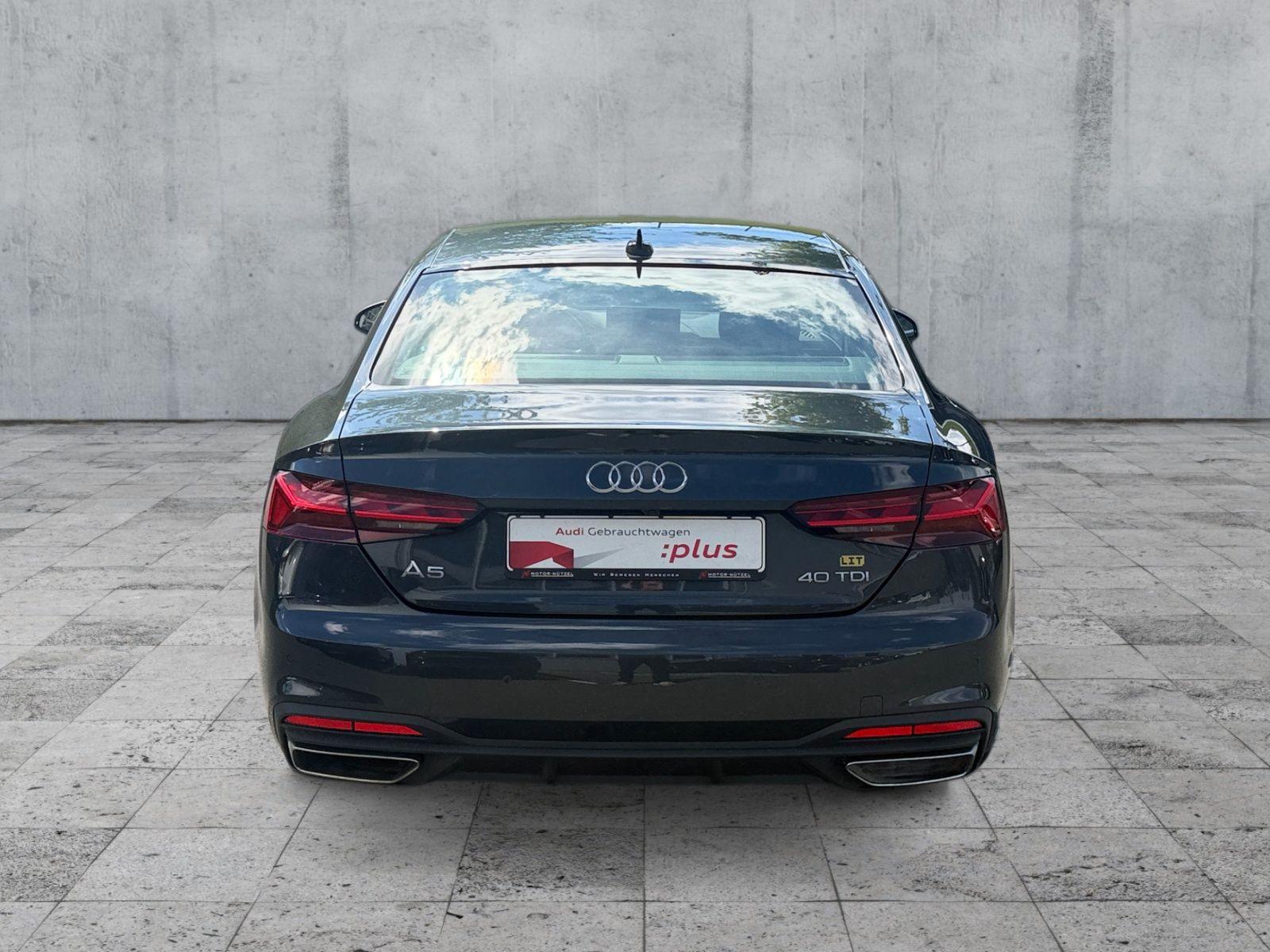 Audi A5 2023 г. Серый, пробег 40149 км