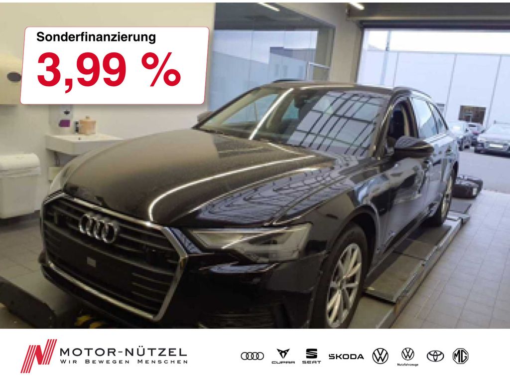 Audi A6 2023 г. Чёрный, пробег 37475 км
