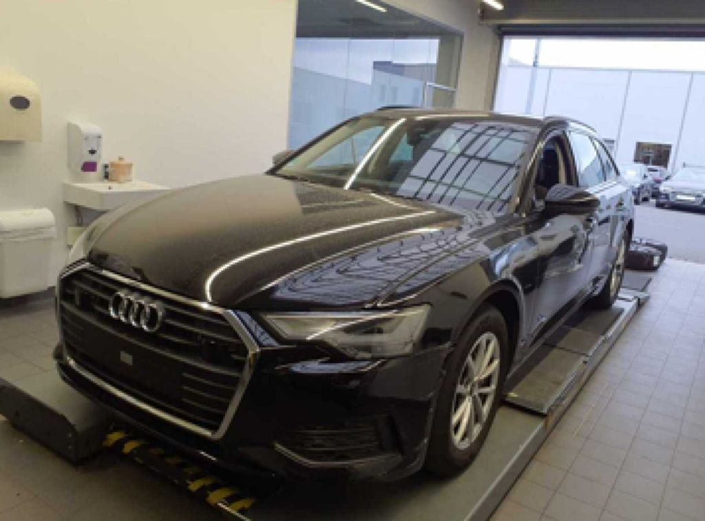 Audi A6 2023 г. Чёрный, пробег 37475 км