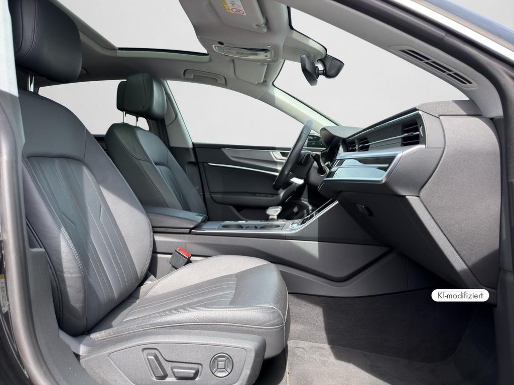 Audi A7 2023 г. Чёрный, пробег 45400 км