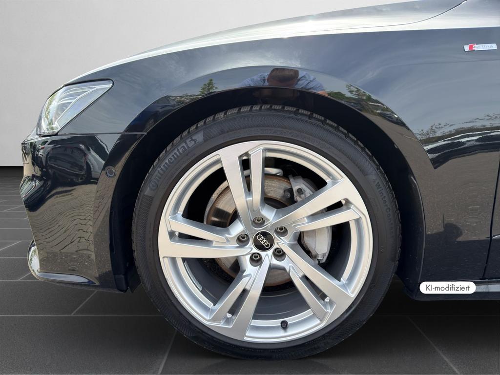 Audi A7 2023 г. Чёрный, пробег 45400 км