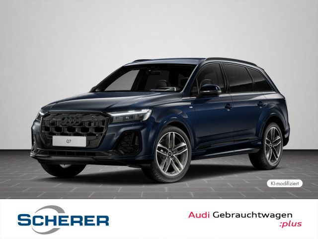Audi Q7 2025 г. Синий, пробег 38864 км