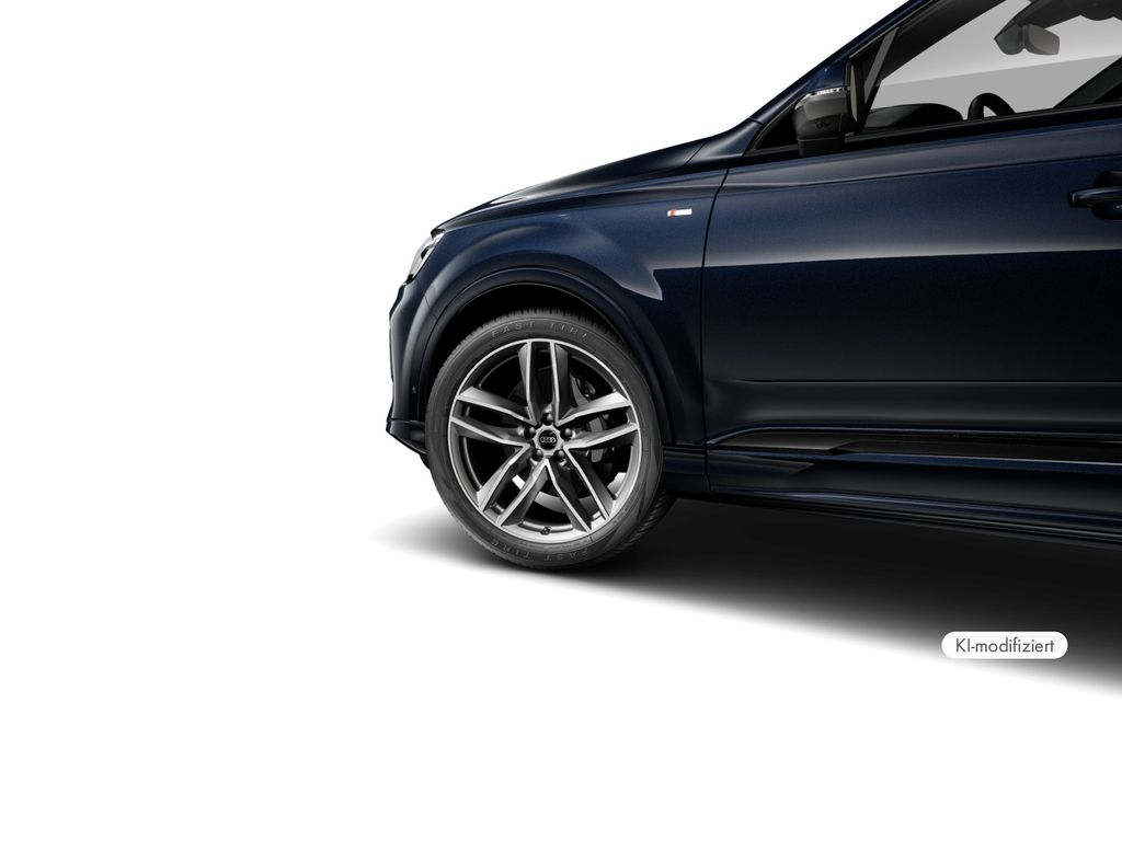 Audi Q7 2025 г. Синий, пробег 38864 км