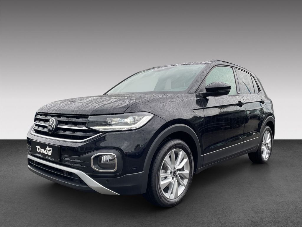 Volkswagen T-Cross 2023 г. Чёрный, пробег 14458 км