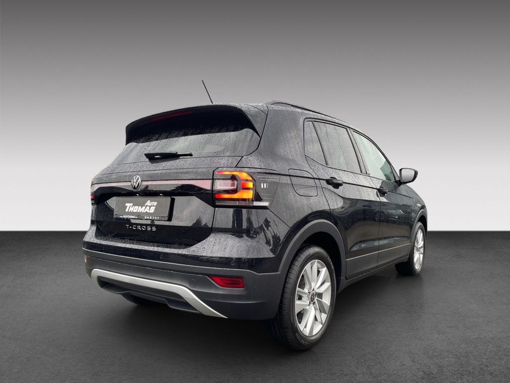 Volkswagen T-Cross 2023 г. Чёрный, пробег 14458 км