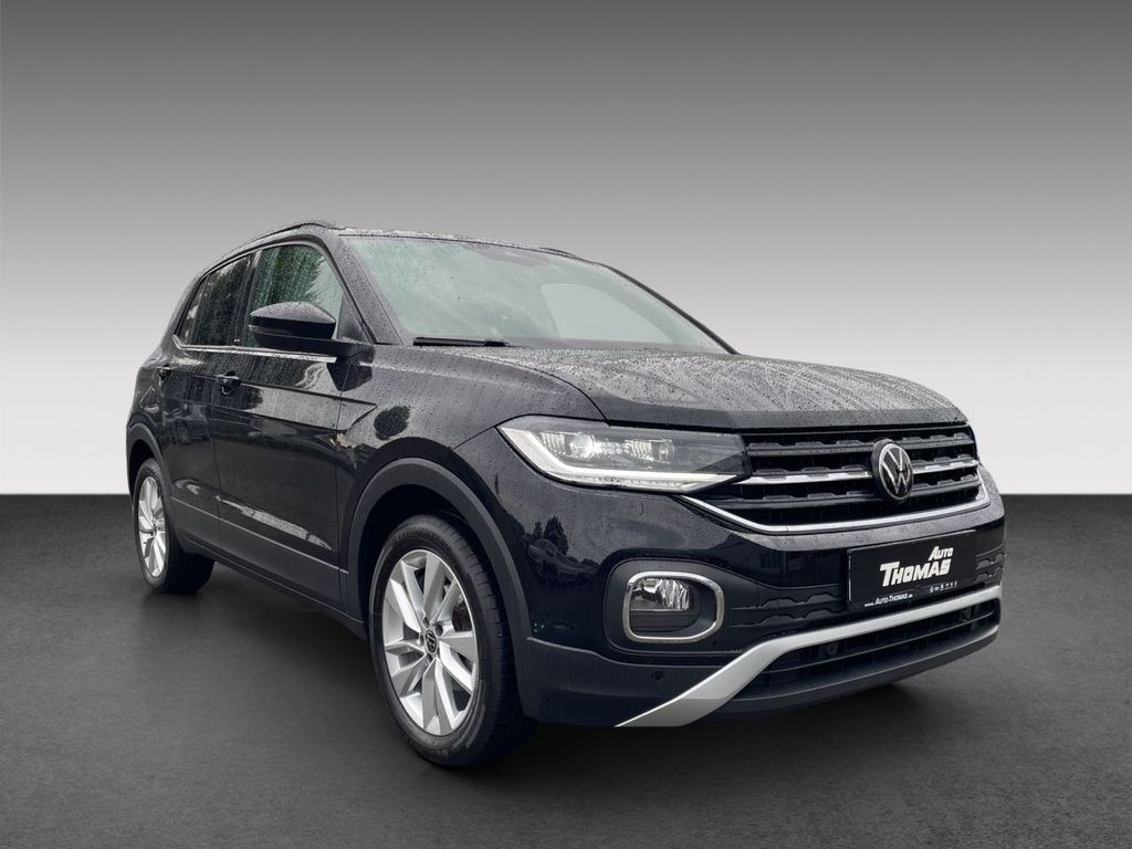 Volkswagen T-Cross 2023 г. Чёрный, пробег 14458 км