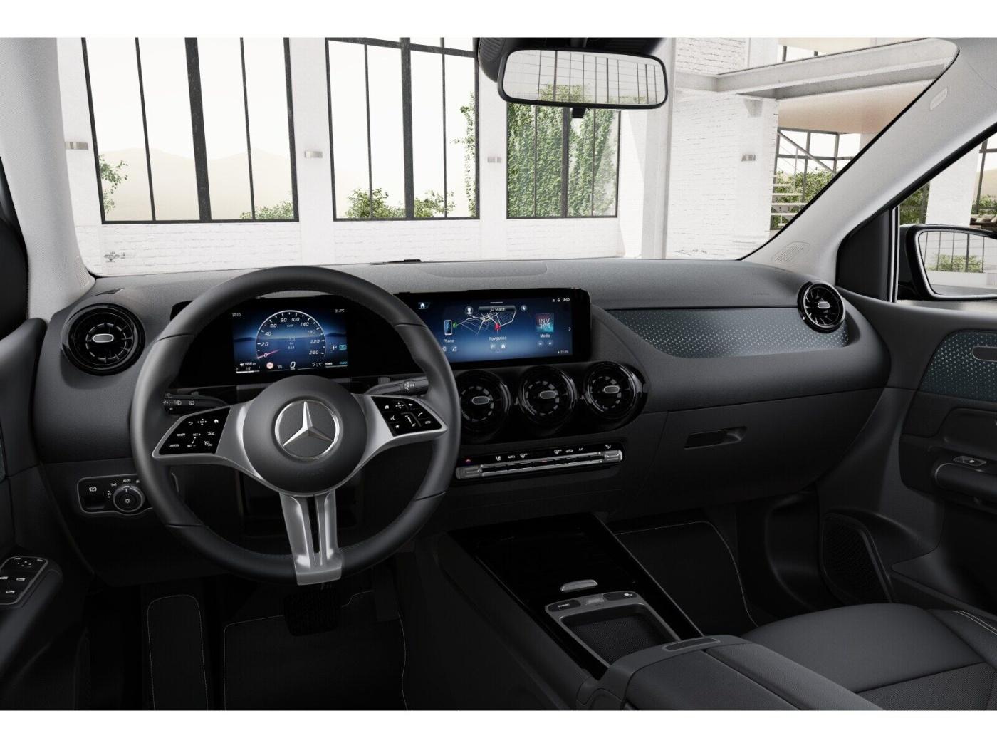 Mercedes-Benz B 220 2023 г. Чёрный, пробег 48849 км