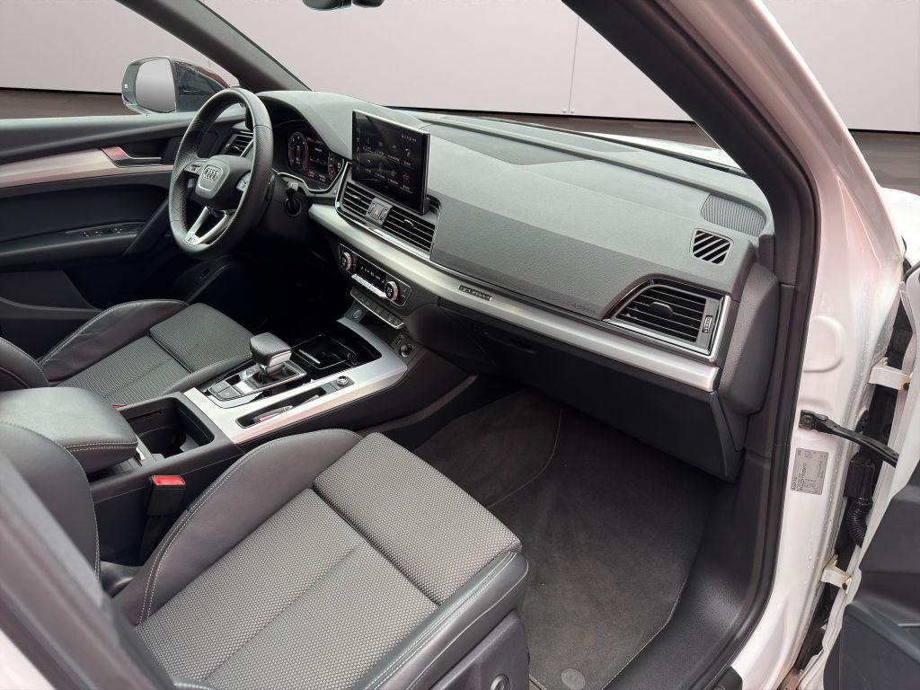 Audi Q5 2023 г. Зелёный, пробег 34386 км