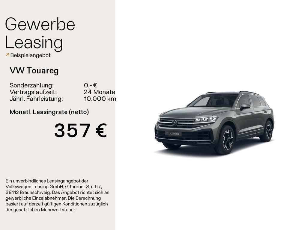 Volkswagen Touareg 2025 г. Серый, пробег 4610 км