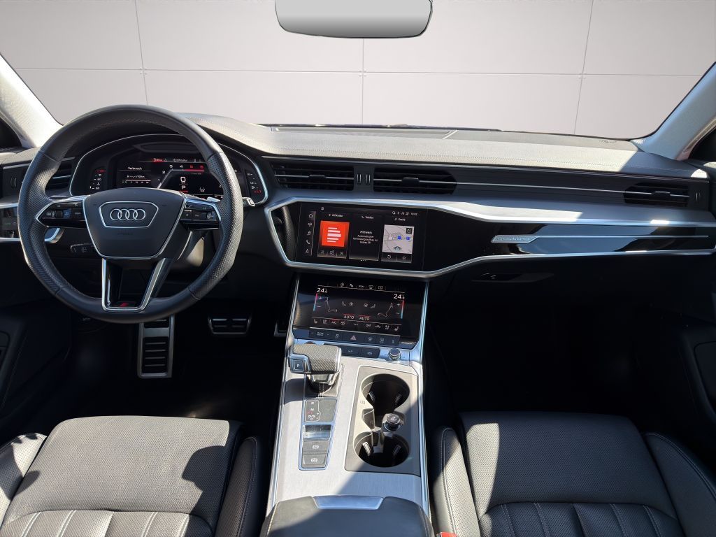 Audi S6 2022 г. Чёрный, пробег 56898 км