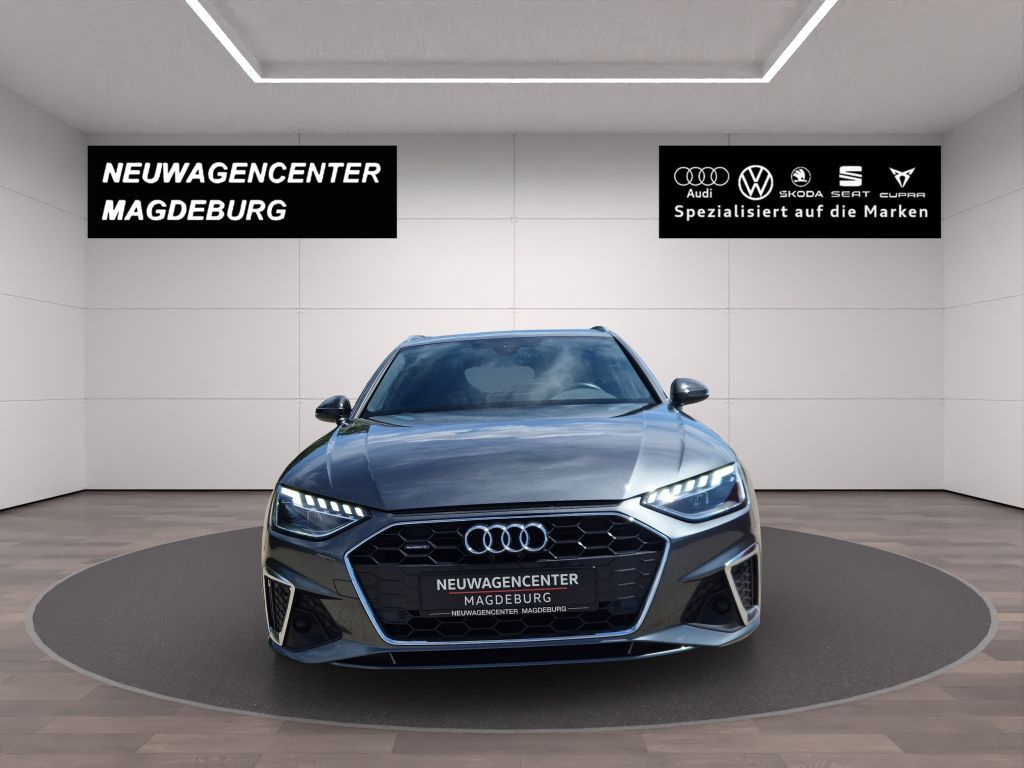 Audi A4 2024 г. Синий, пробег 38875 км
