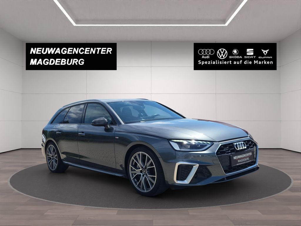Audi A4 2024 г. Синий, пробег 38875 км