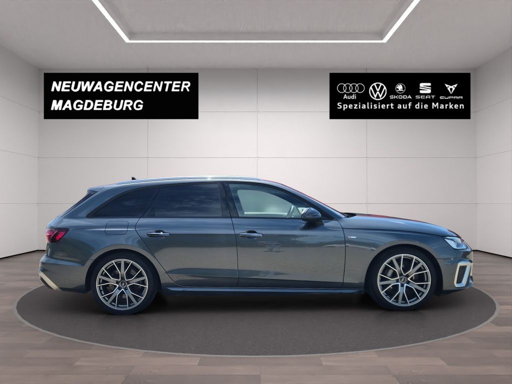 Audi A4 2024 г. Синий, пробег 38875 км