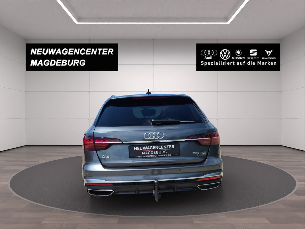 Audi A4 2024 г. Синий, пробег 38875 км