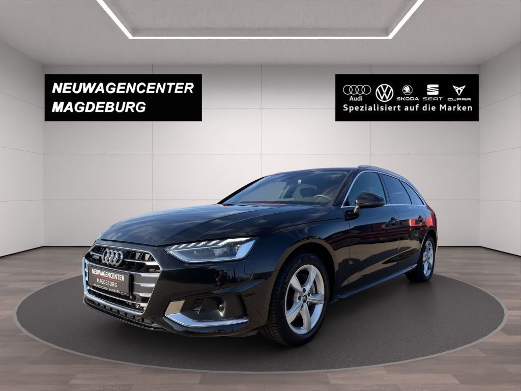Audi A4 2023 г. Синий, пробег 37485 км