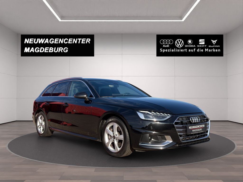 Audi A4 2023 г. Синий, пробег 37485 км