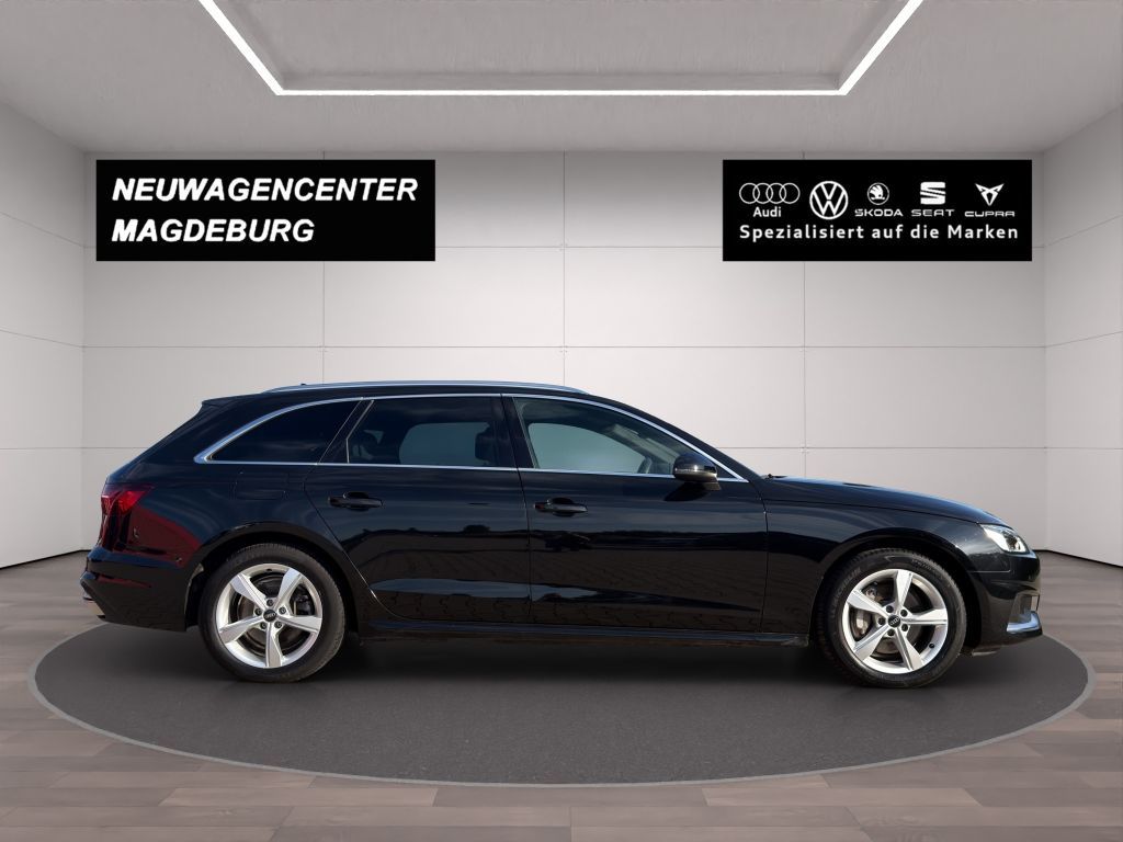 Audi A4 2023 г. Синий, пробег 37485 км