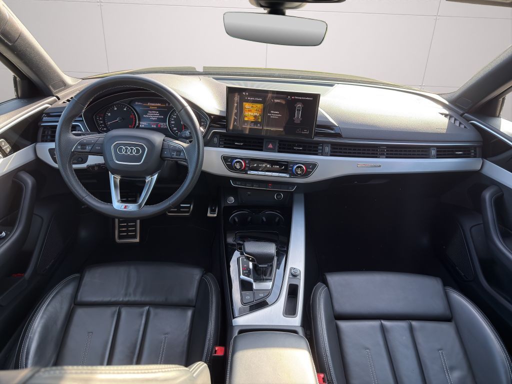 Audi A4 2023 г. Синий, пробег 37485 км