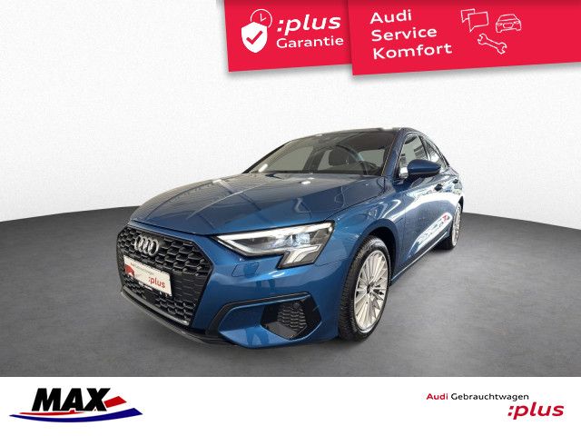 Audi A3 2023 г. Синий, пробег 31100 км