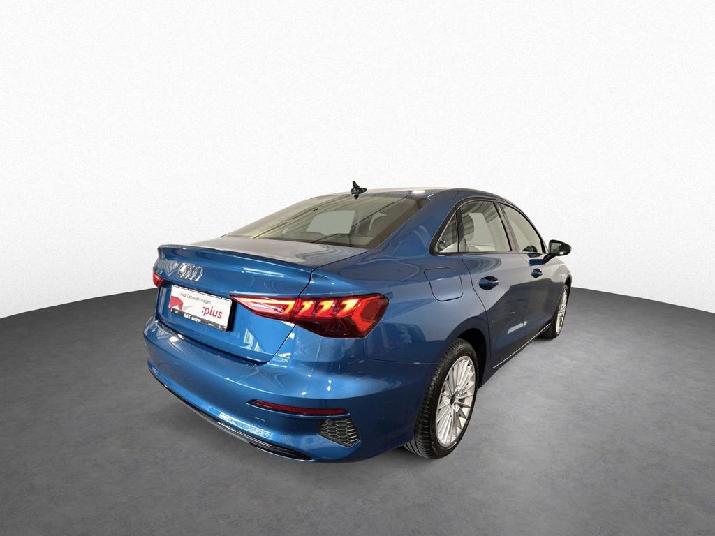 Audi A3 2023 г. Синий, пробег 31100 км