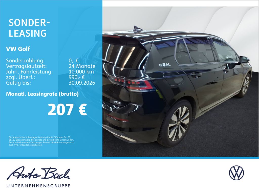 Volkswagen Golf 2025 г. Чёрный, пробег 17580 км