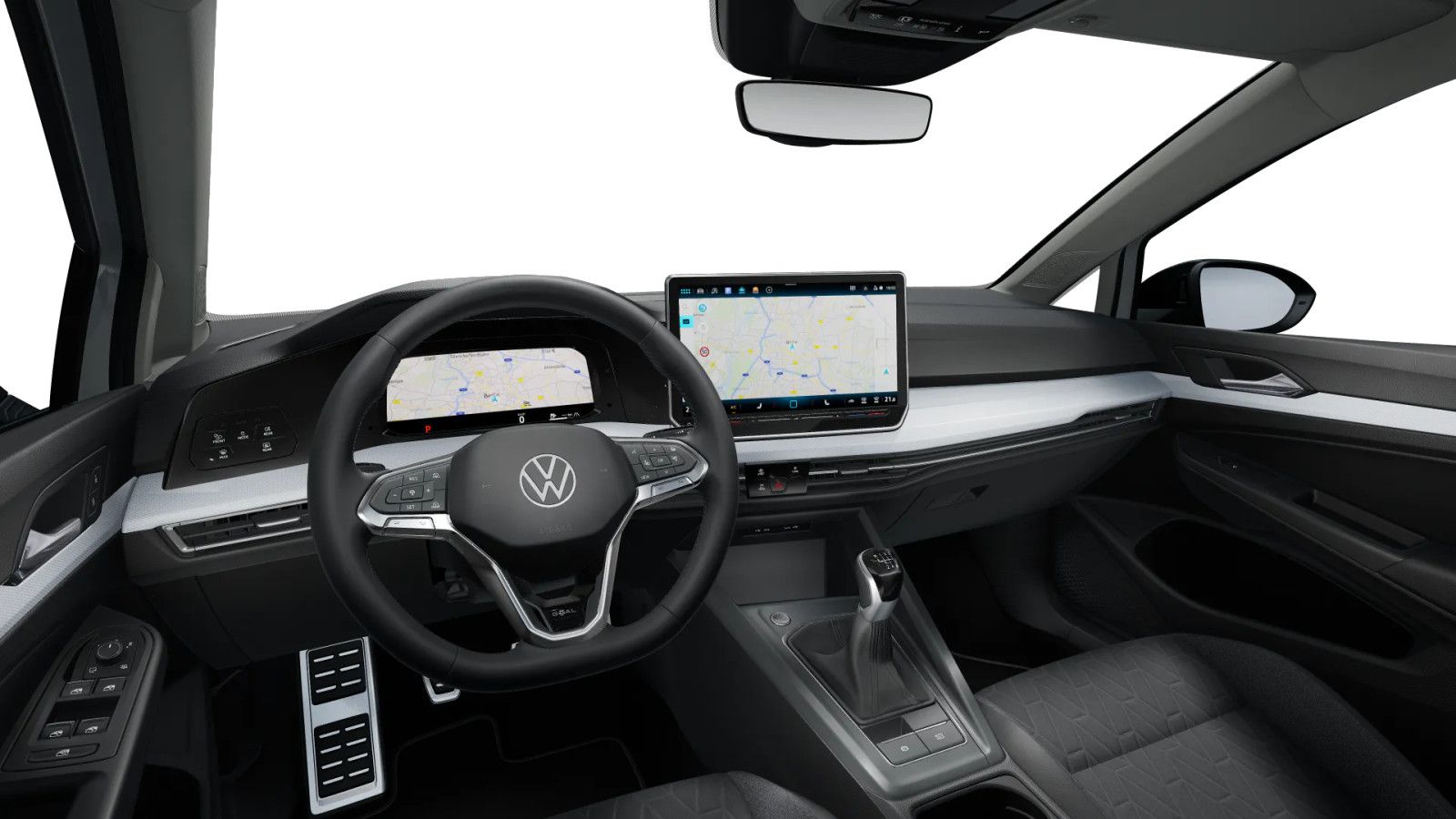 Volkswagen Golf 2025 г. Белый, пробег 16500 км