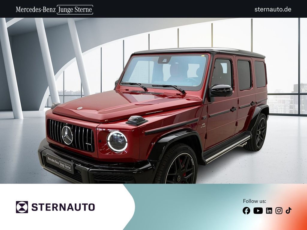 Mercedes-Benz G 63 AMG 2023 г. Красный, пробег 34190 км