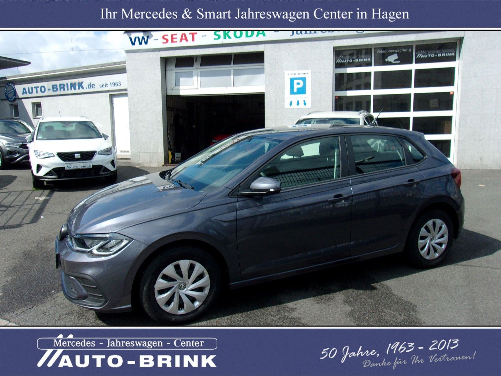 Volkswagen Polo 2022 г. Серый, пробег 26988 км