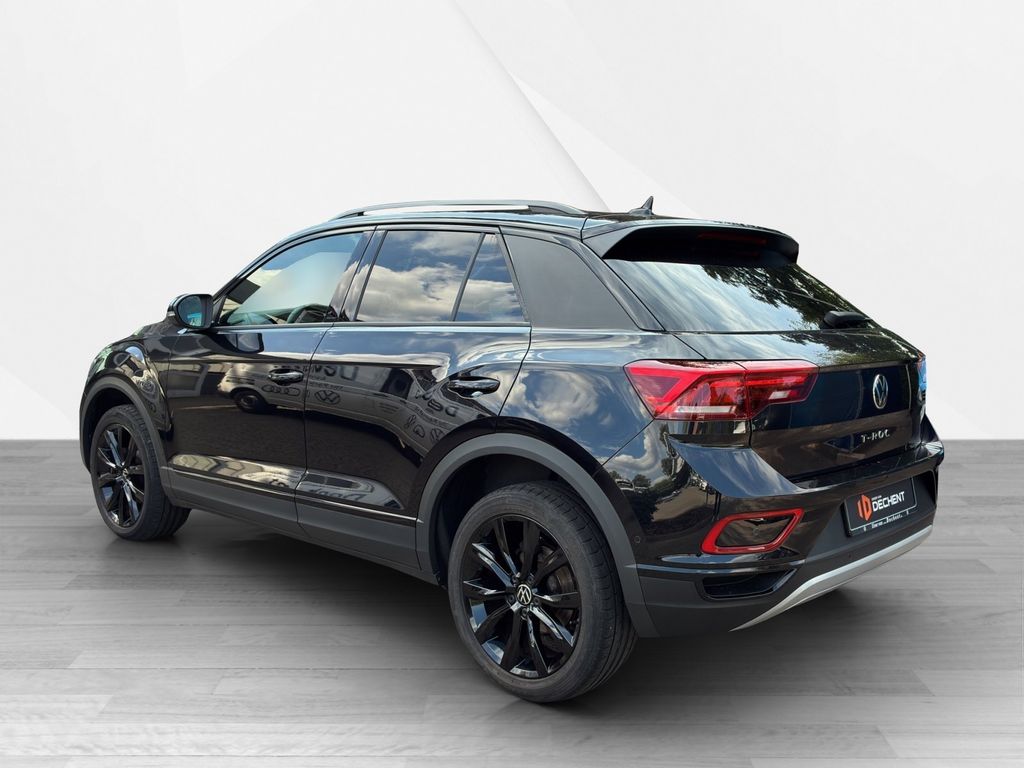 Volkswagen T-Roc 2022 г. Чёрный, пробег 59948 км