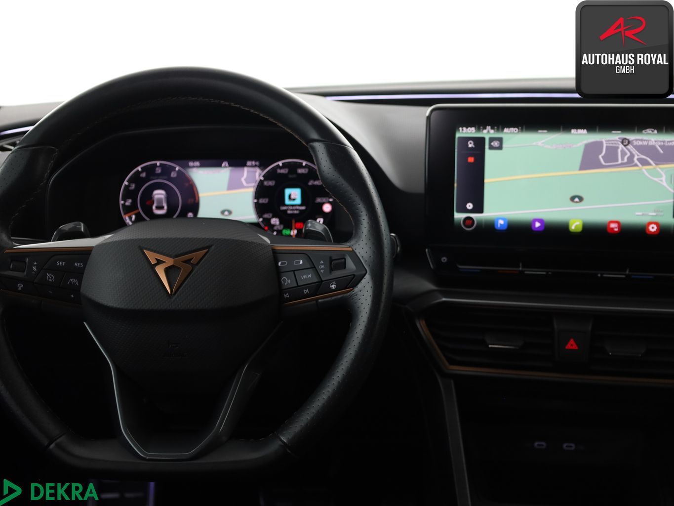 Cupra Leon 2022 г. Чёрный, пробег 53773 км