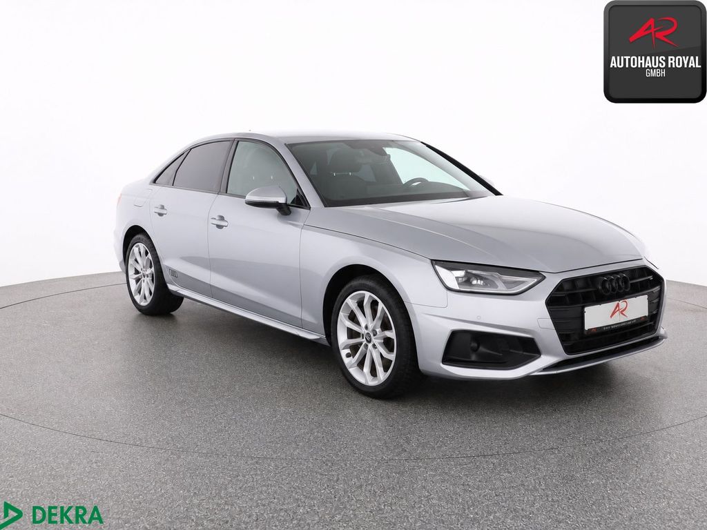 Audi A4 2023 г. Серебристый, пробег 56008 км