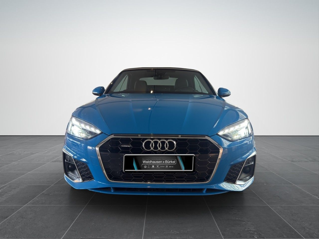 Audi A5 2022 г. Синий, пробег 38119 км