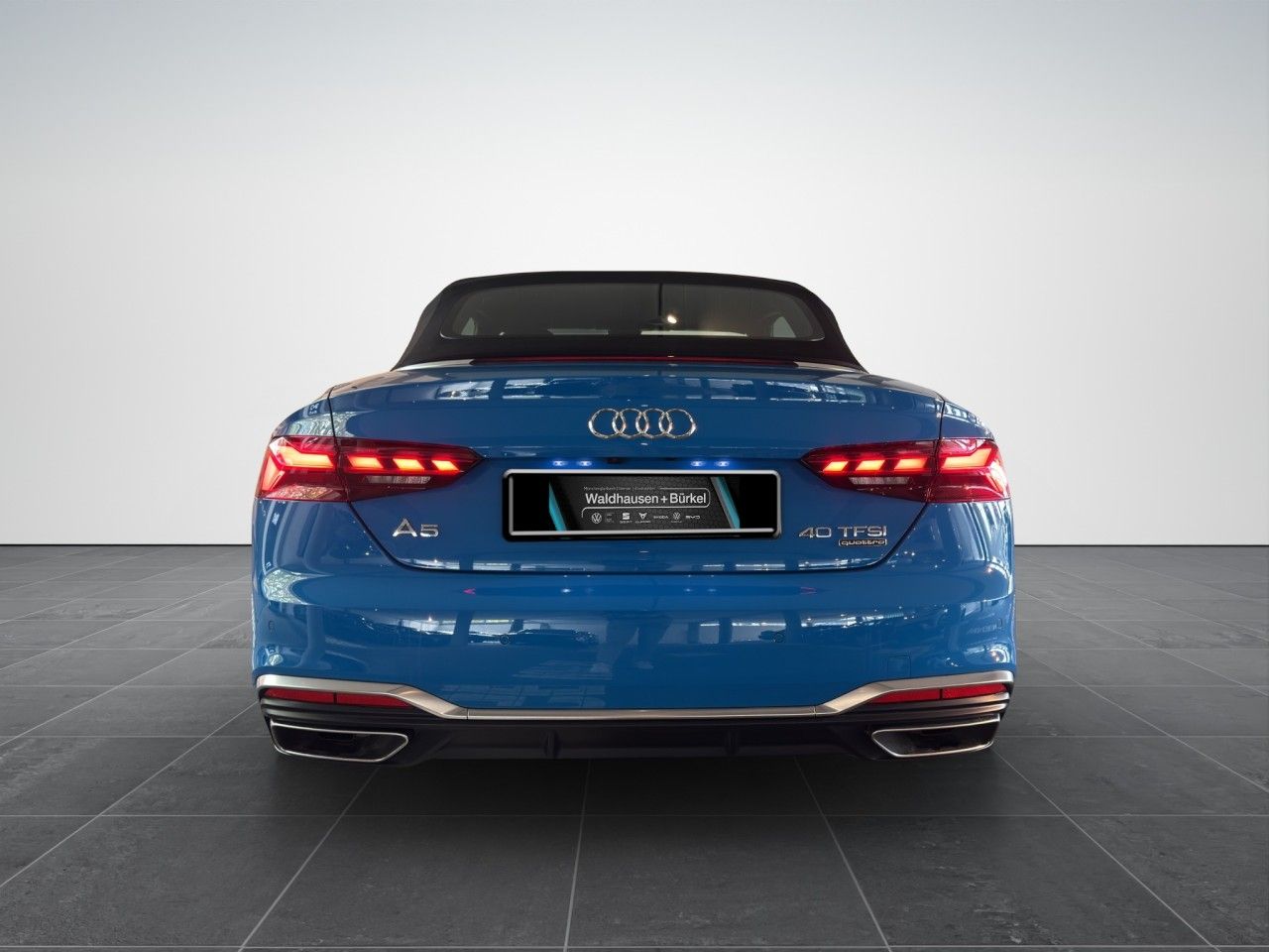 Audi A5 2022 г. Синий, пробег 38119 км