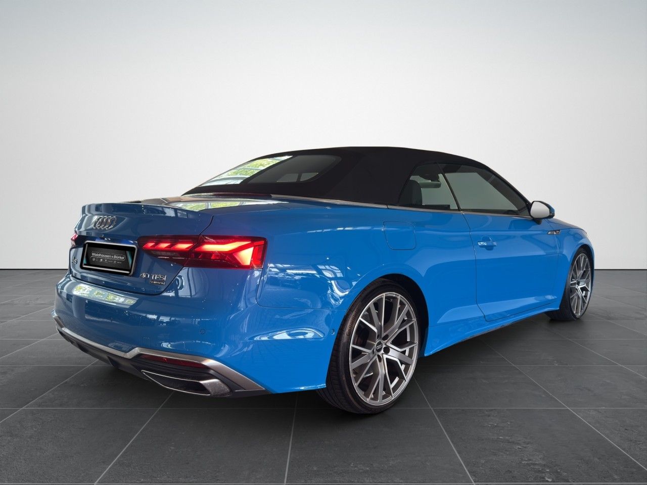 Audi A5 2022 г. Синий, пробег 38119 км