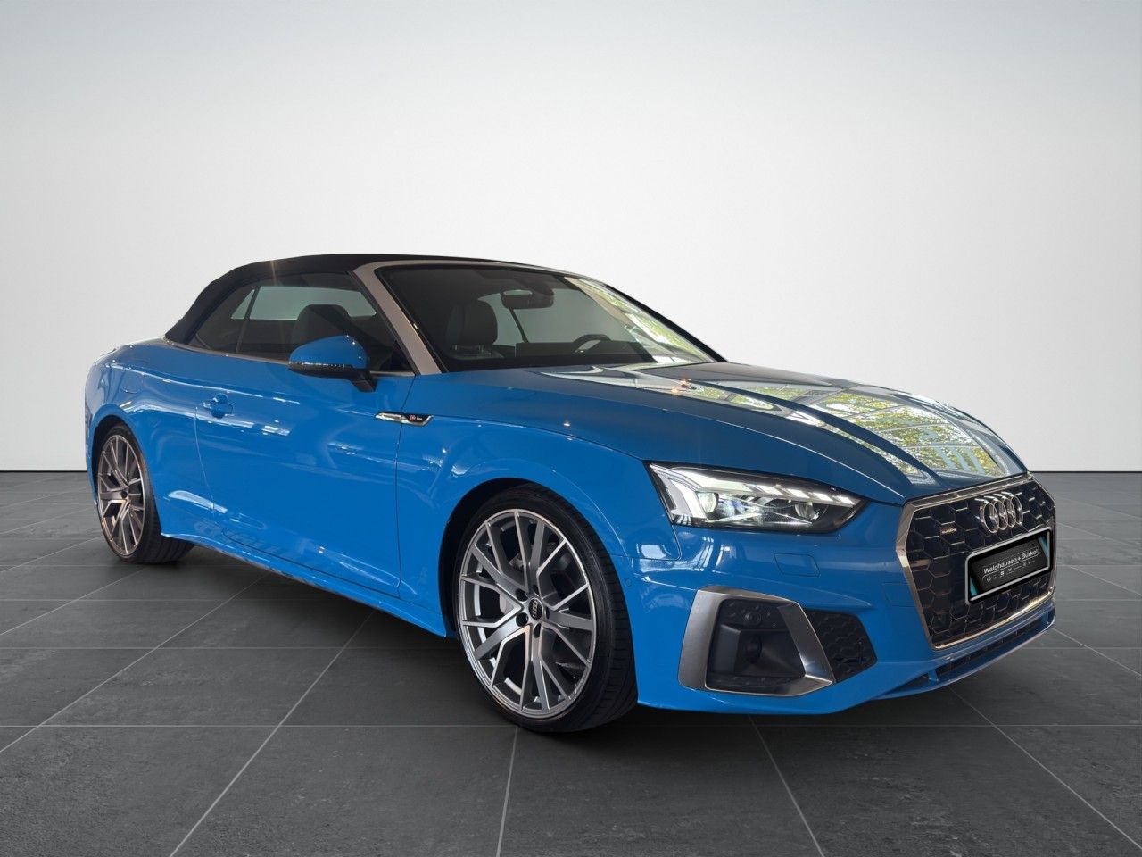 Audi A5 2022 г. Синий, пробег 38119 км
