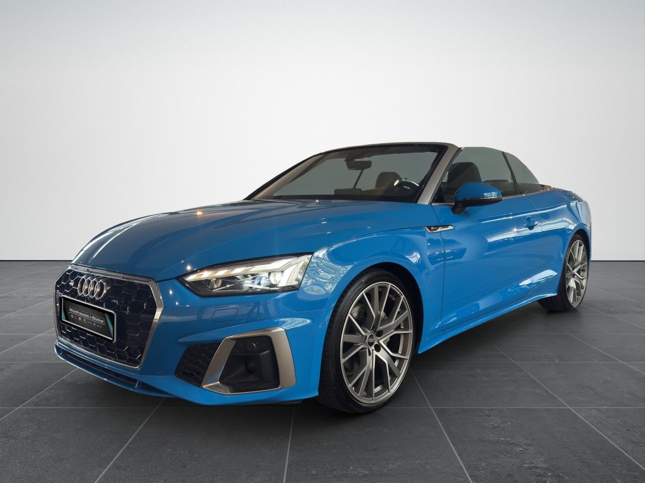 Audi A5 2022 г. Синий, пробег 38119 км