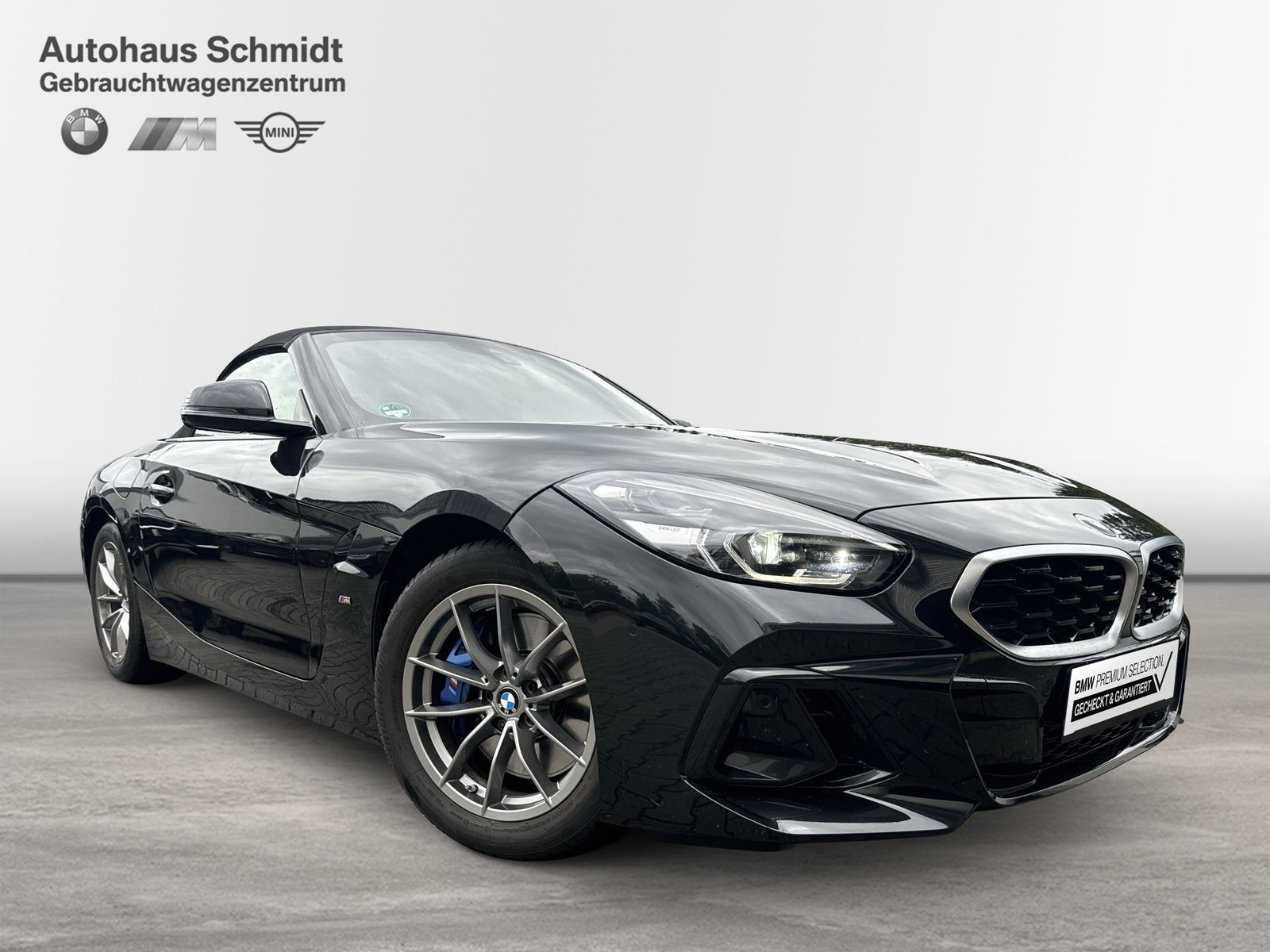 BMW Z4 2023 г. Чёрный, пробег 49702 км
