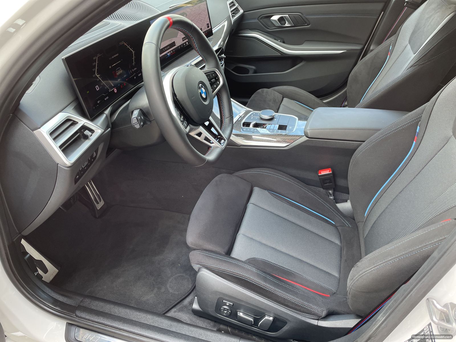 BMW M340I 2025 г. Белый, пробег 7350 км