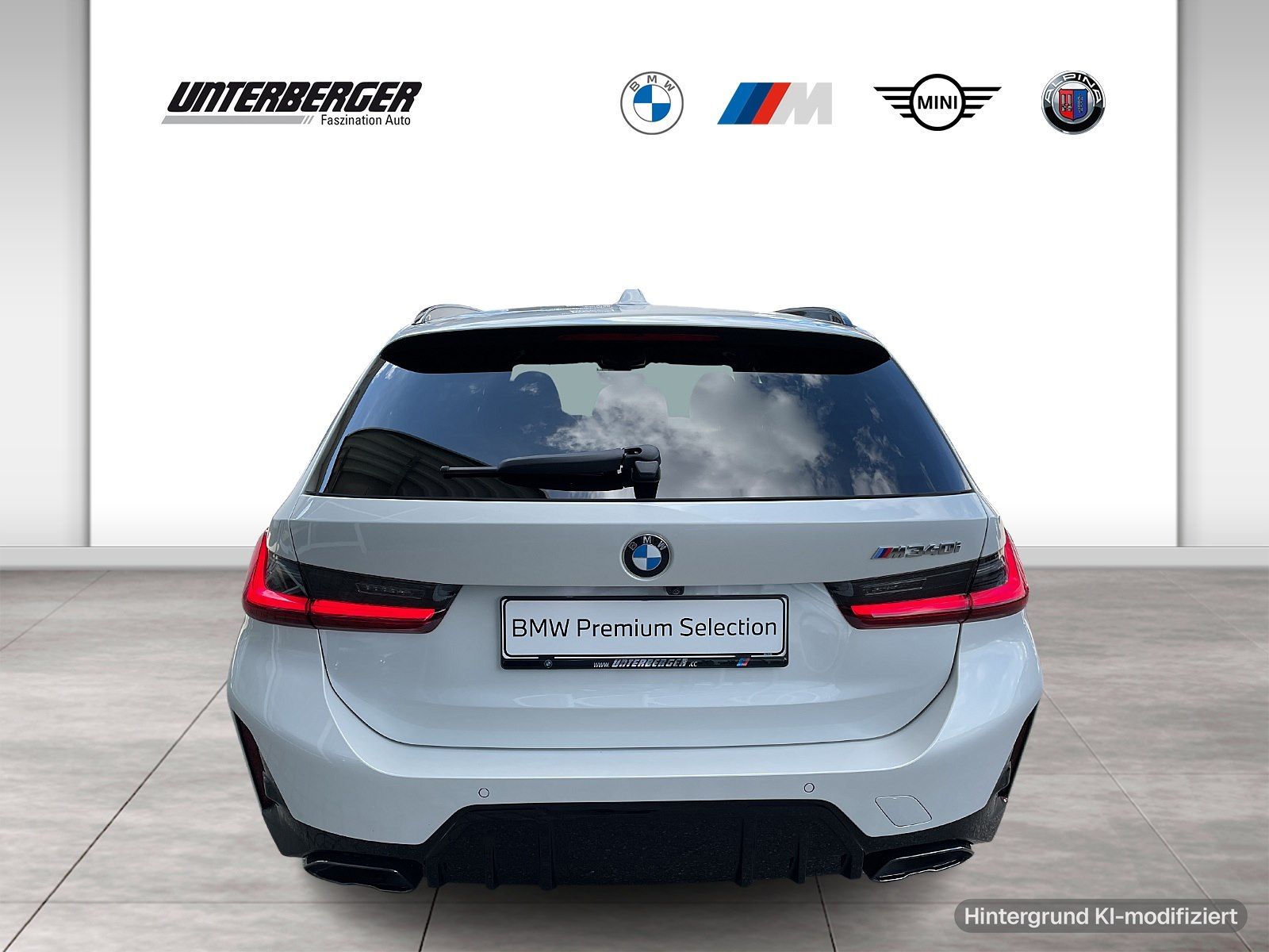 BMW M340I 2025 г. Белый, пробег 7350 км