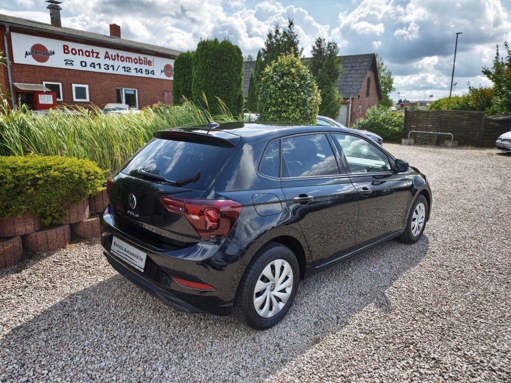 Volkswagen Polo 2023 г. Чёрный, пробег 50000 км