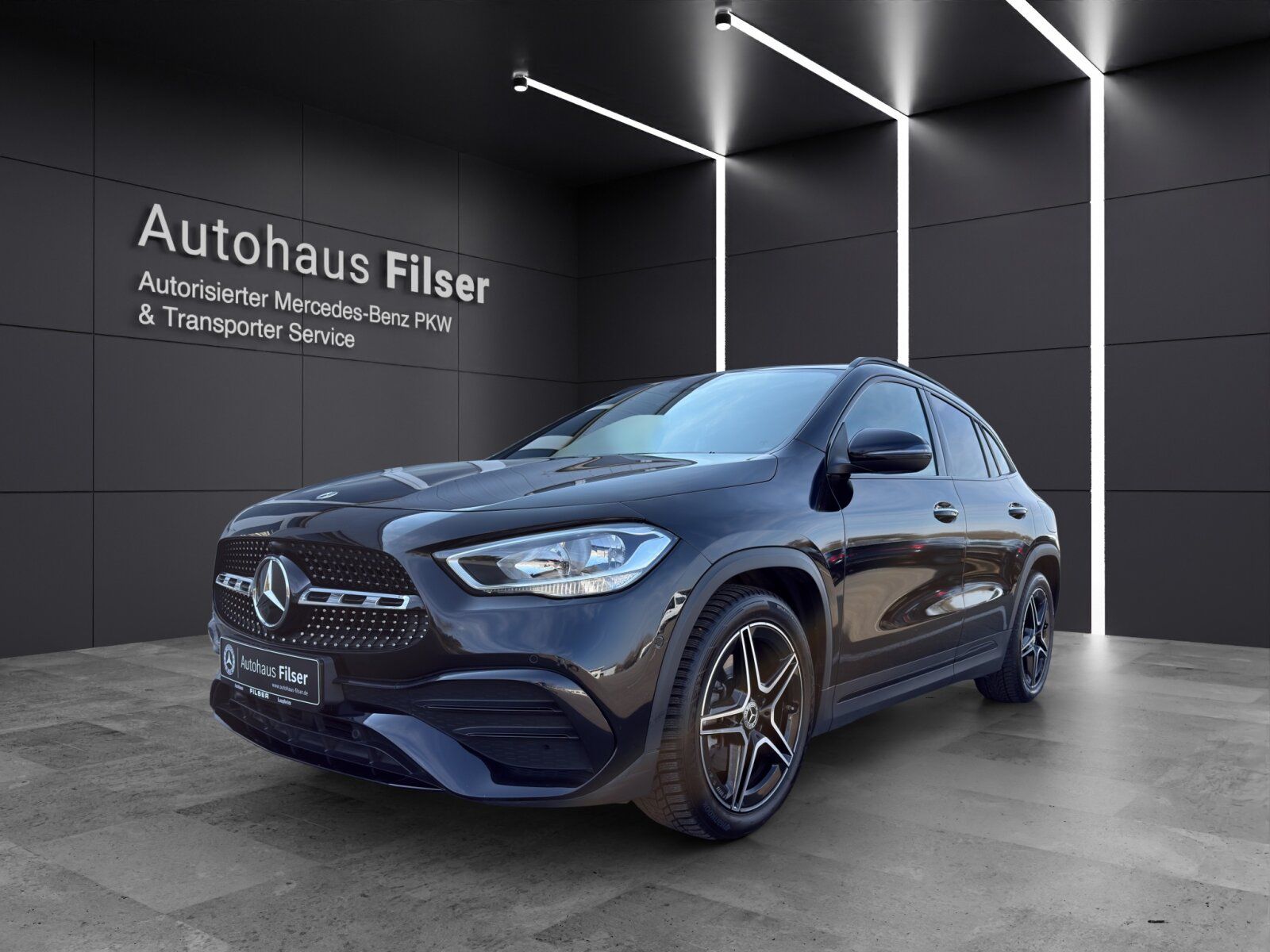 Mercedes-Benz GLA 250 2021 г. Чёрный, пробег 53500 км