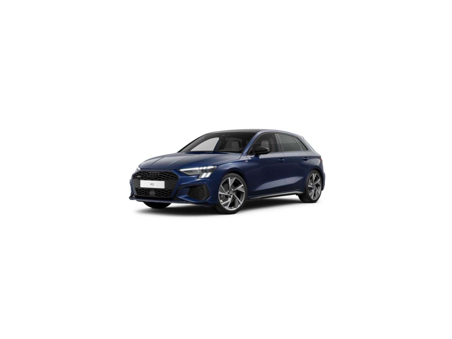 Audi A3 2023 г. Синий, пробег 35394 км