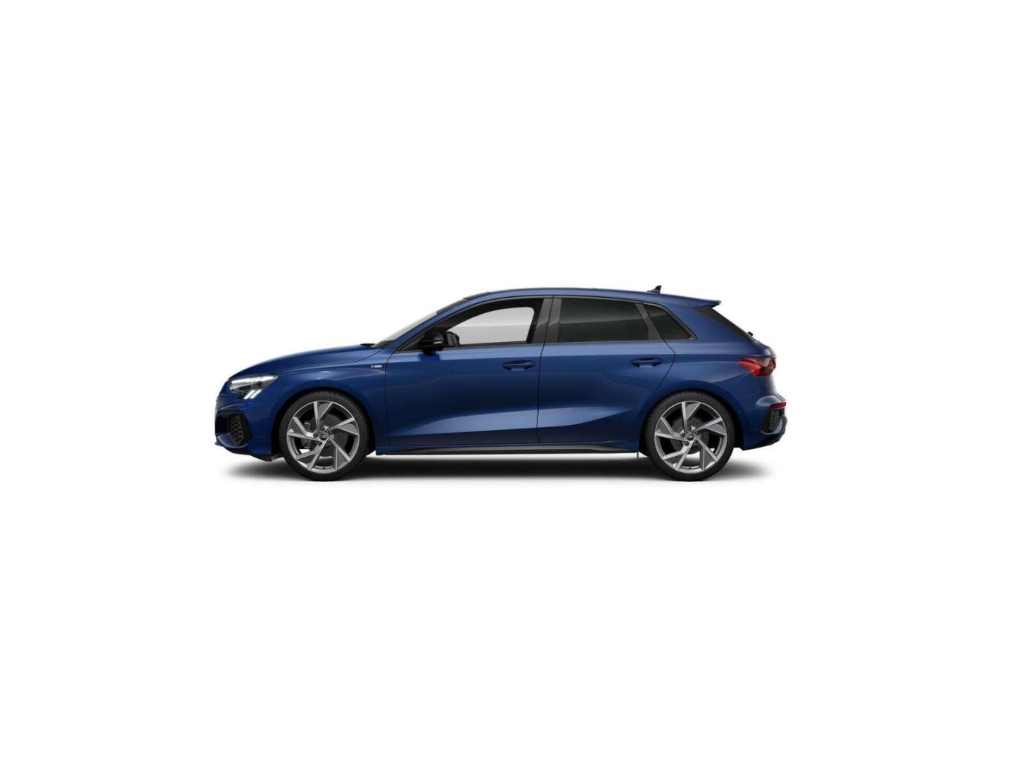 Audi A3 2023 г. Синий, пробег 35394 км