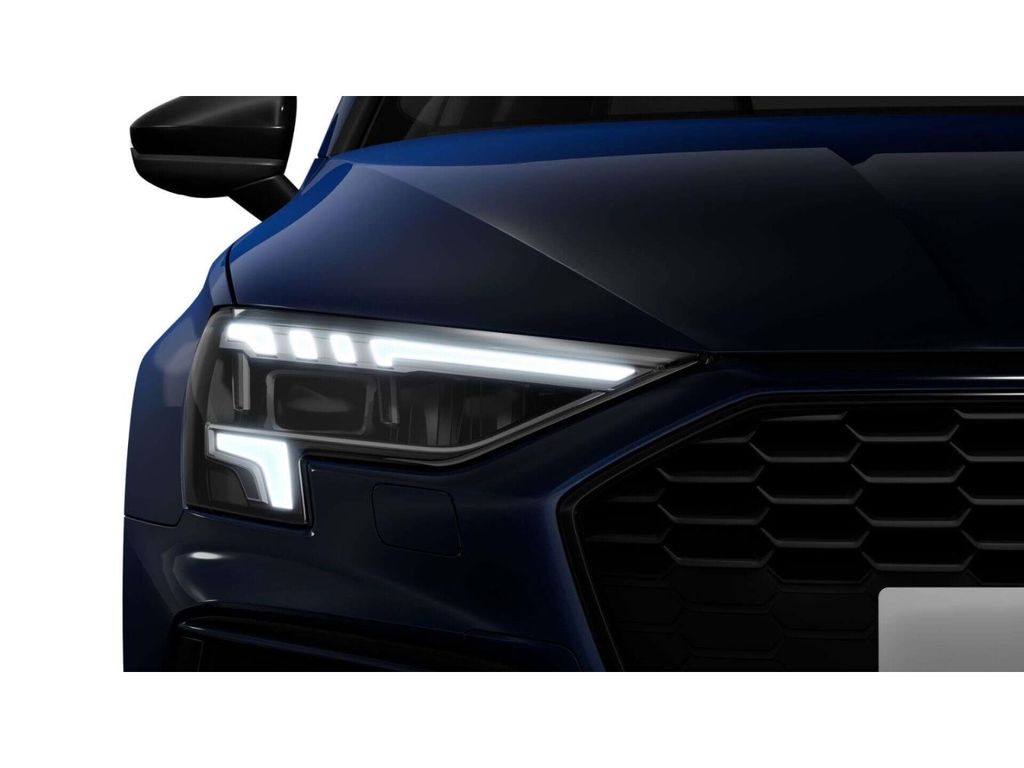 Audi A3 2023 г. Синий, пробег 25289 км