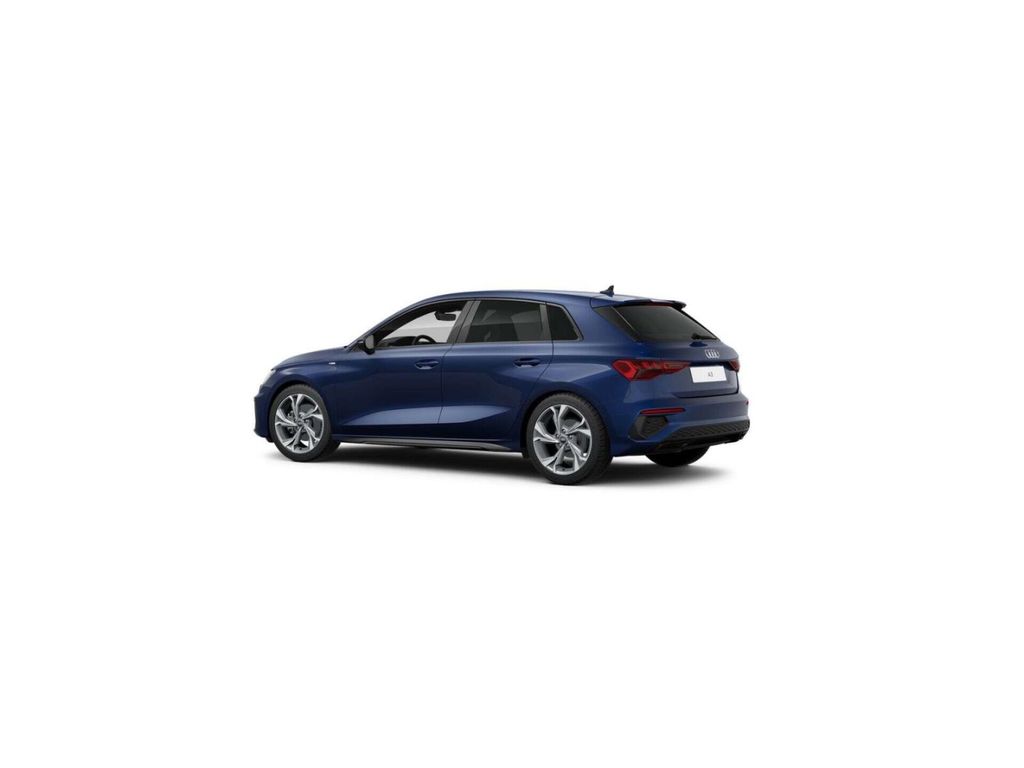 Audi A3 2023 г. Синий, пробег 25289 км