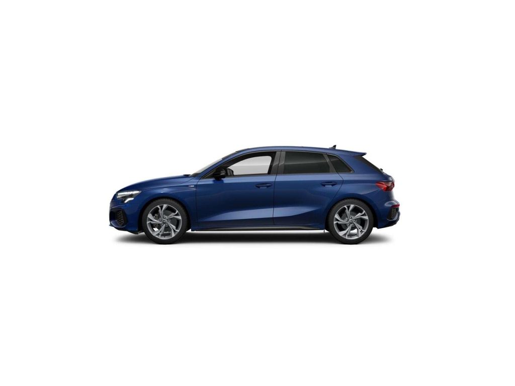 Audi A3 2023 г. Синий, пробег 25289 км