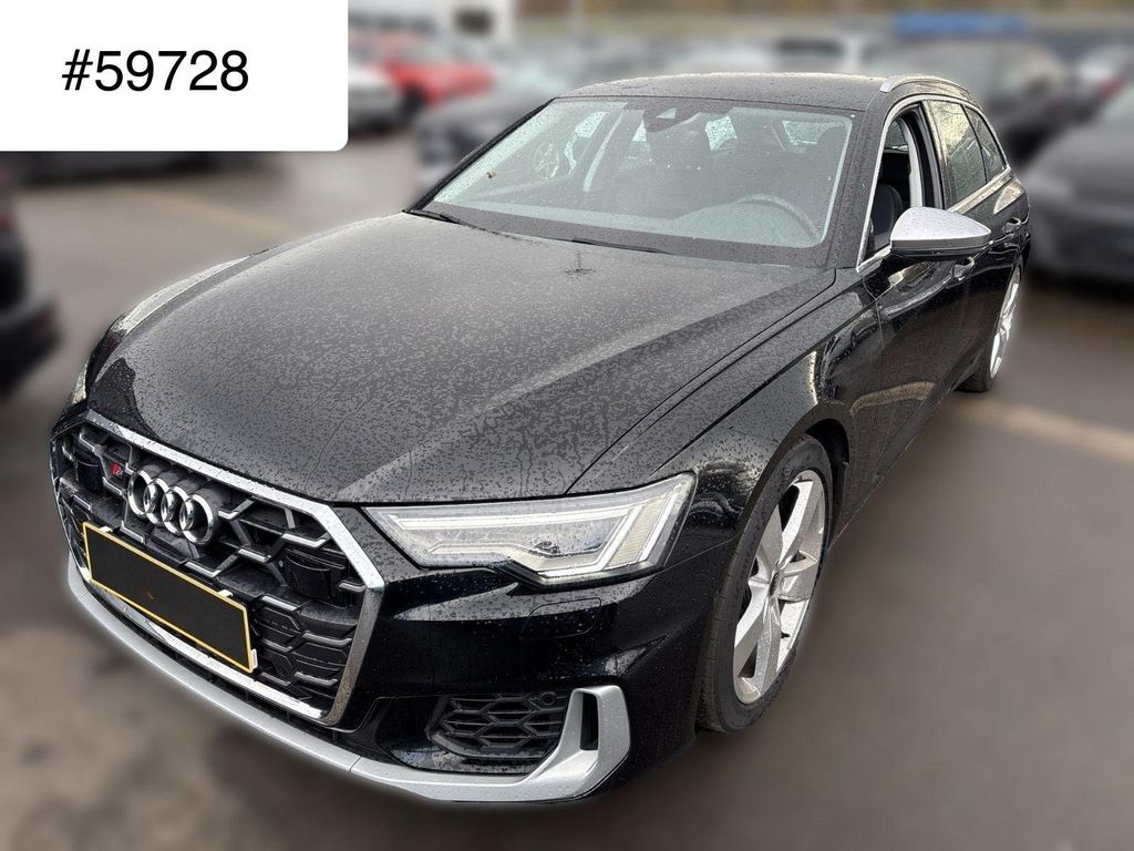 Audi S6 2023 г. Чёрный, пробег 19980 км